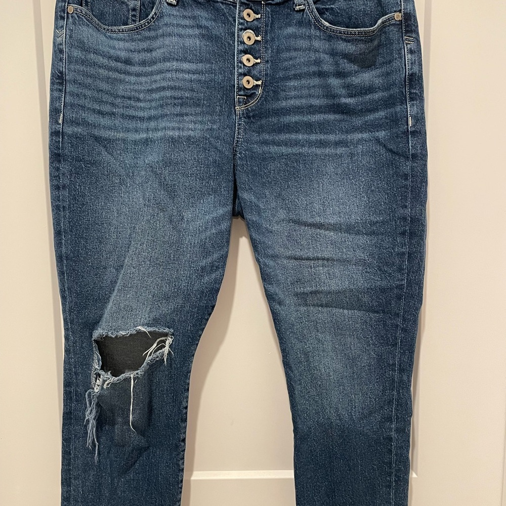 Torrid Women's Distressed Blue Jeans